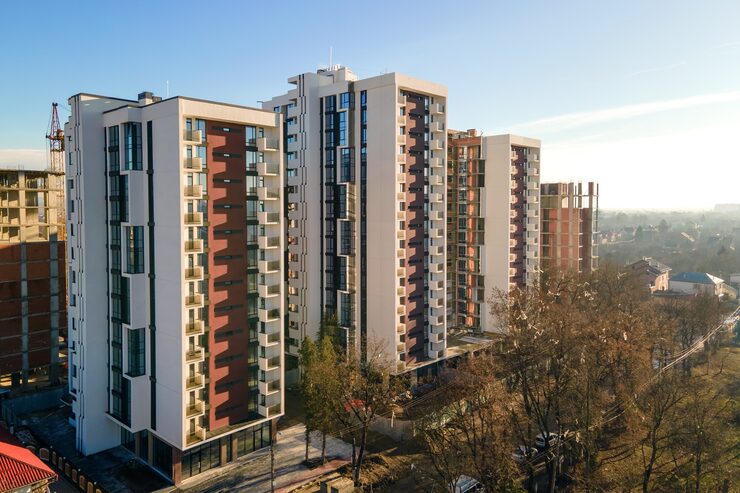 Adani Panvel Residences 1 and 2 BHK high-rise apartment towers with modern design in Panvel