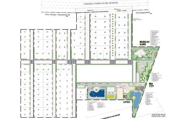 Arihant World Villa Master Plan