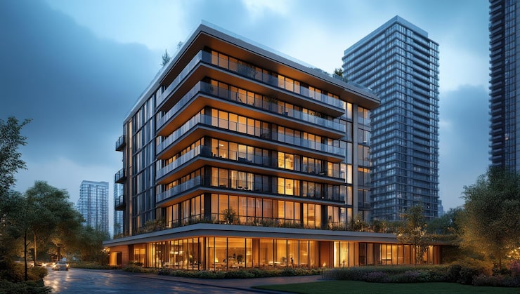 Balaji Symphony modern highrise apartment building in New Panvel