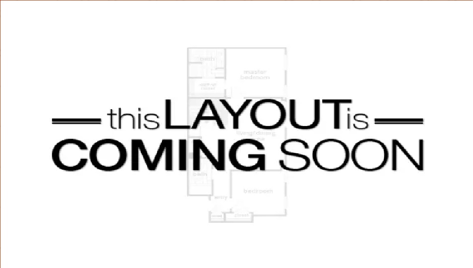 3 BHK floor plan layout at Hiranandani Fortune City with dimensions