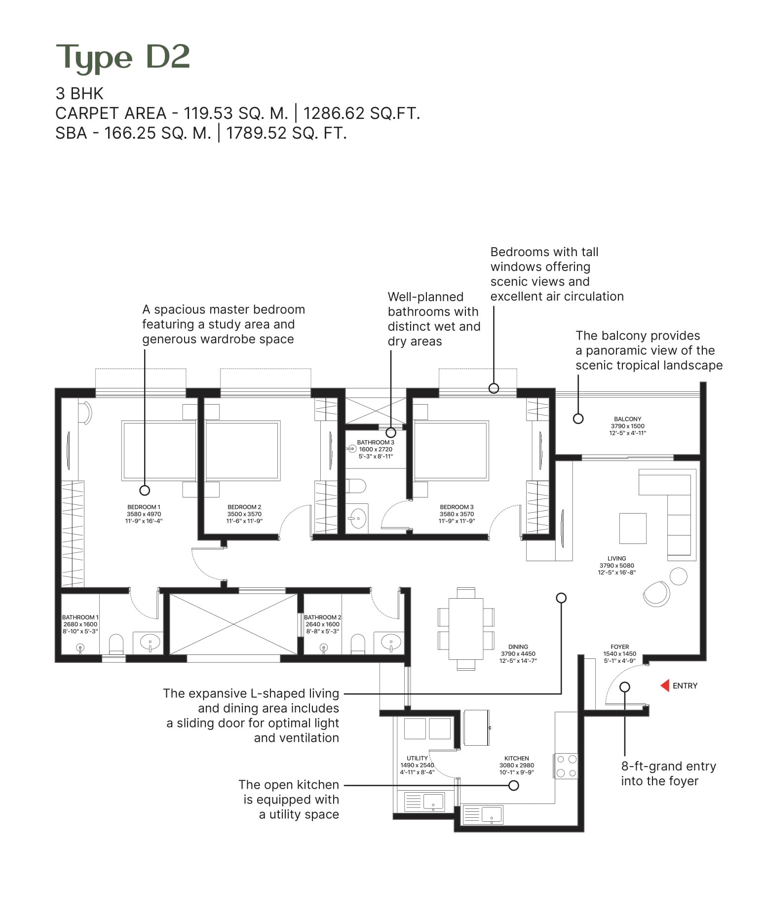The Arena at Hiranandani Fortune City floor plan 2