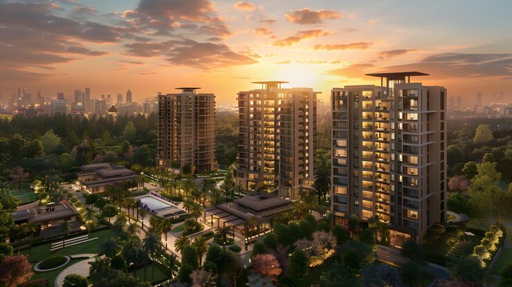 Tricity Eros 2 and 3 BHK completed apartments in Kharghar Navi Mumbai